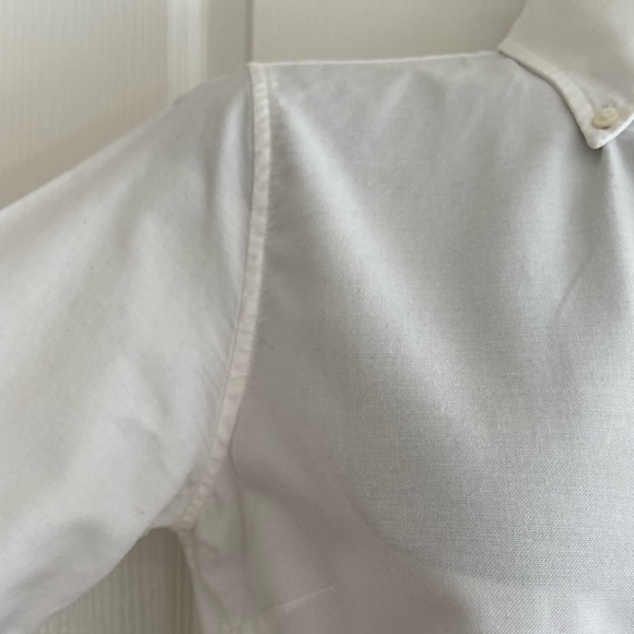 Lands End classic cotton white shirt - Picture 9 of 9